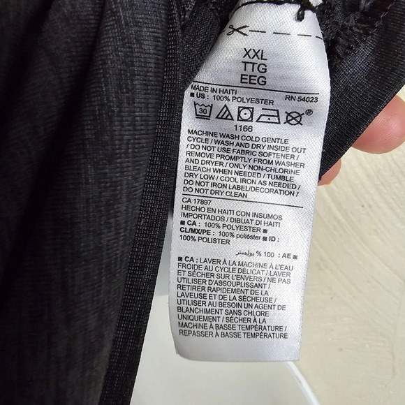 OLD NAVY ACTIVE Dark Grey Heather Short Sleeve T-Shirt Size Men's XXL - Picture 9 of 10